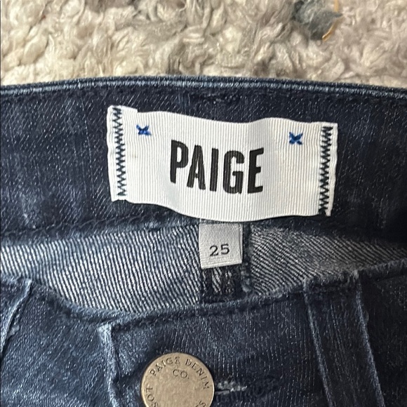 PAIGE Blue Boot Cut Jeans Modern Fit - Picture 2 of 9